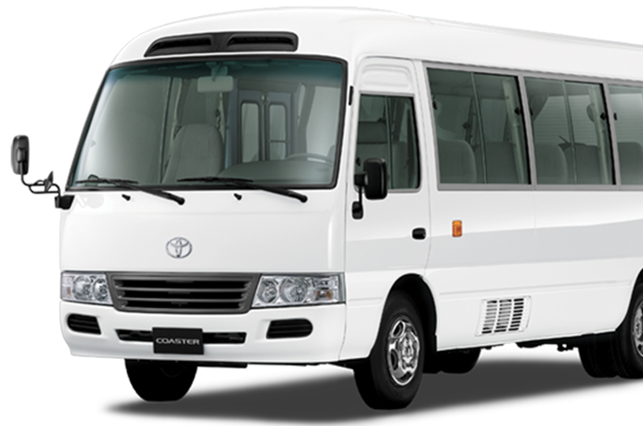 Thuê xe Toyota Coaster 24 chỗ tại Sài Gòn